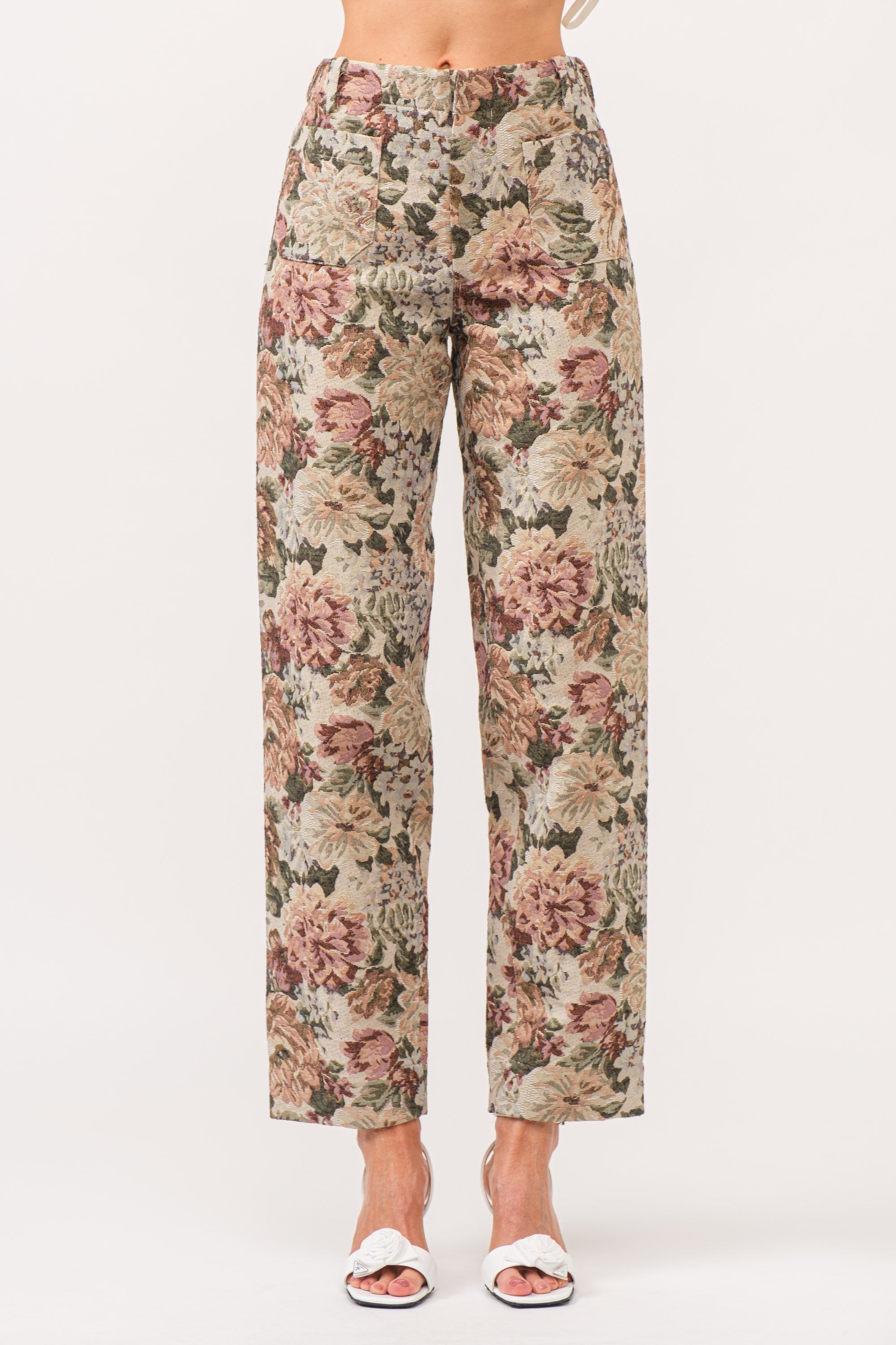 Flora Jacquard Pants