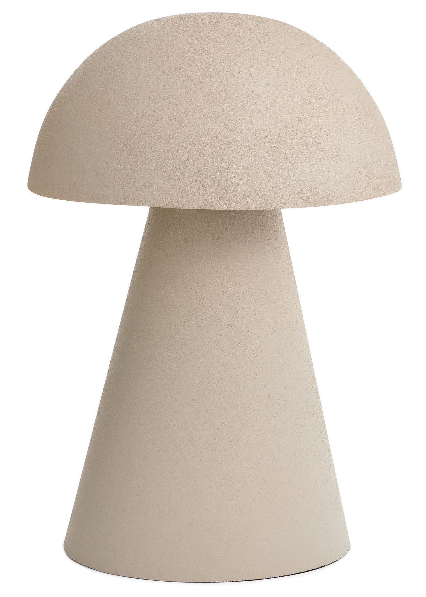 Lurice Tan Iron Mushroom Lamp