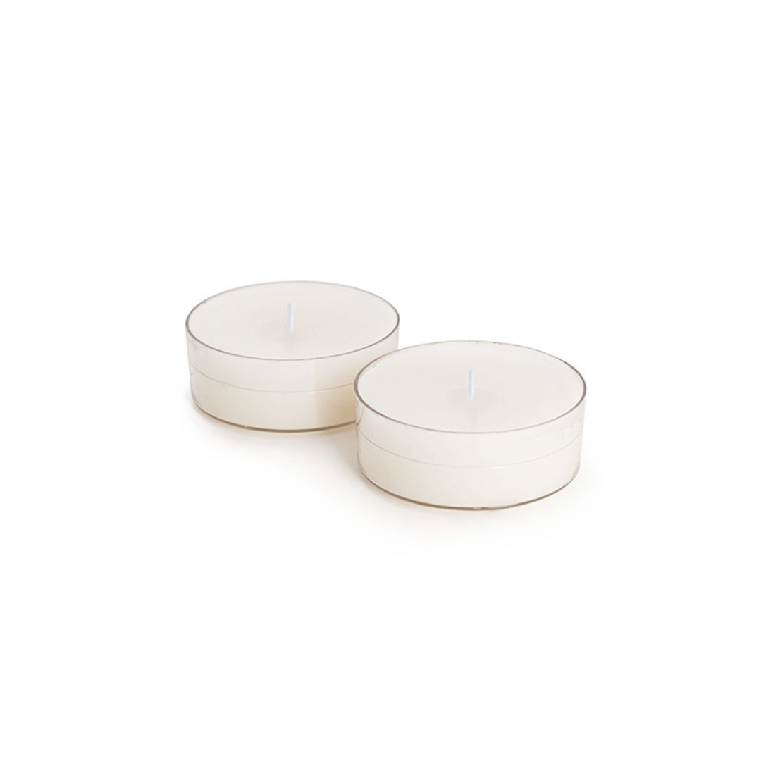 Maxi White Tealights- 4 pack