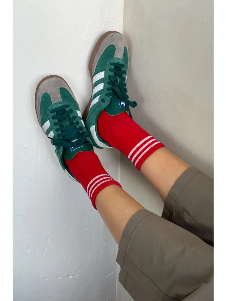 Girlfriend Socks / Scarlet