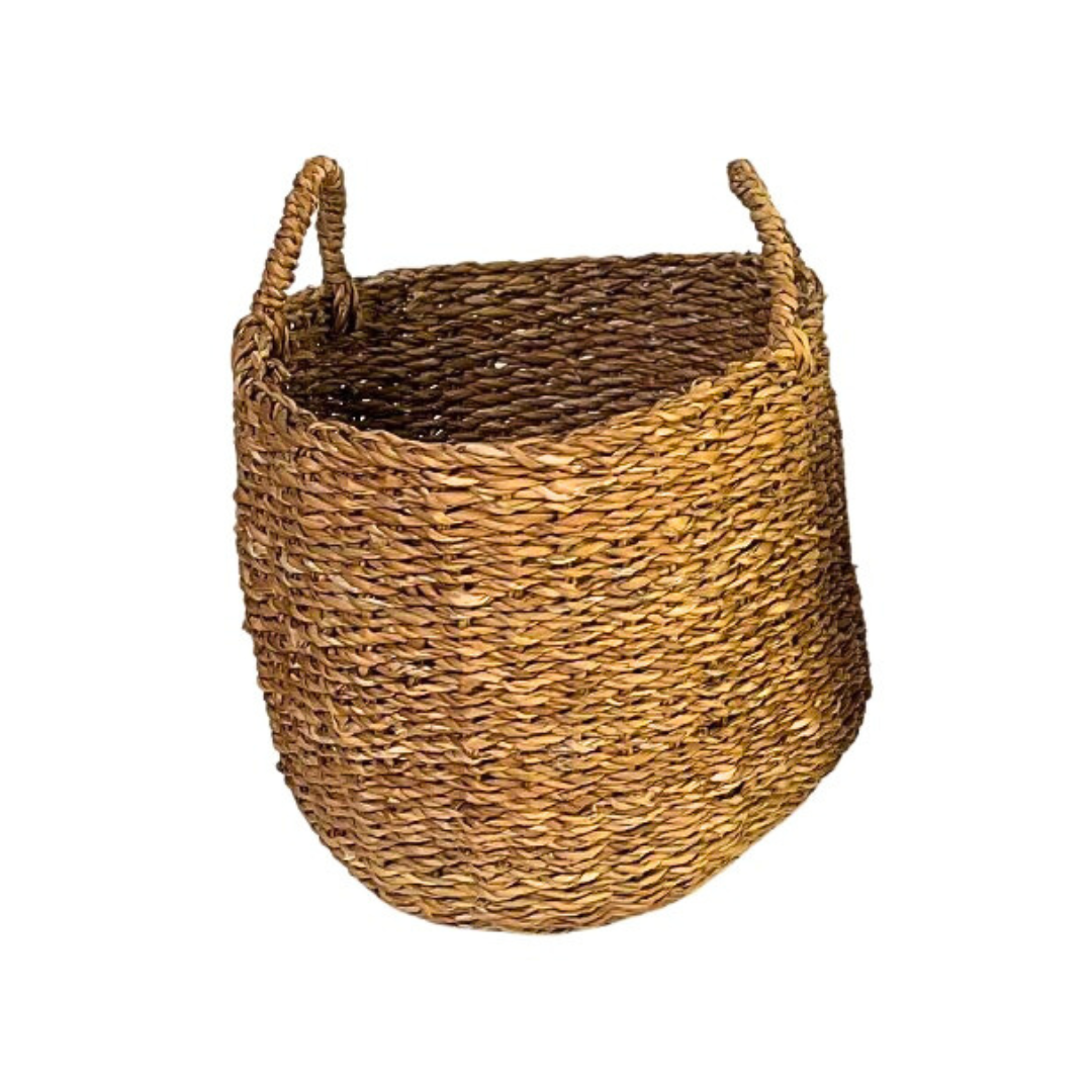 Seagrass Cylinder Basket / Small