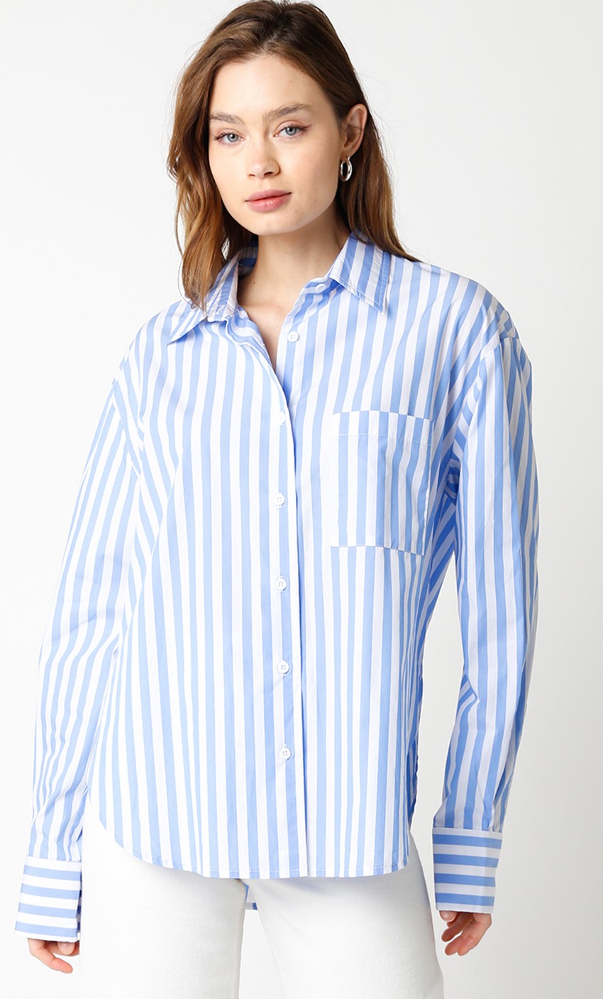 Tully Striped Button Up
