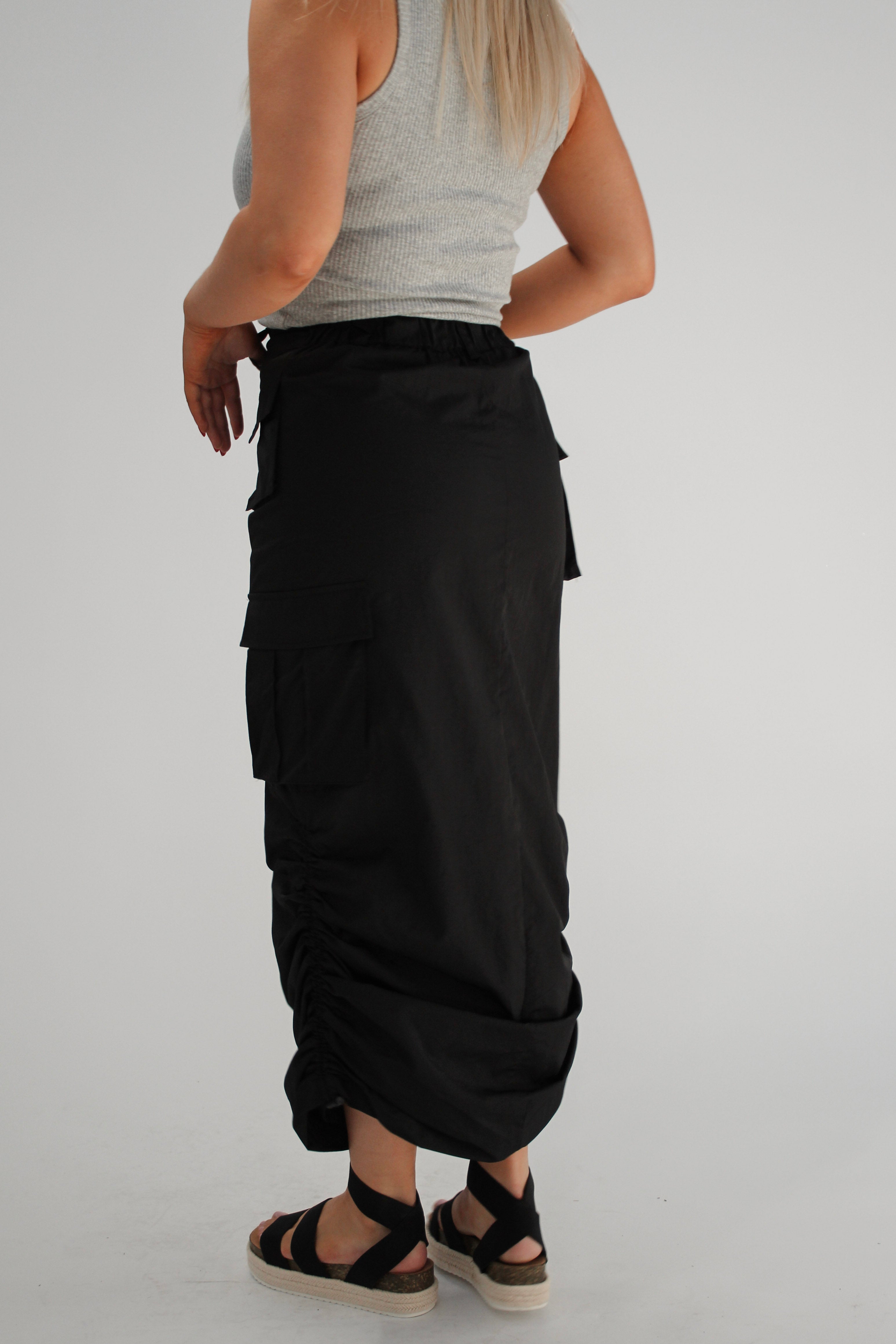 Gianna Cargo Midi Skirt