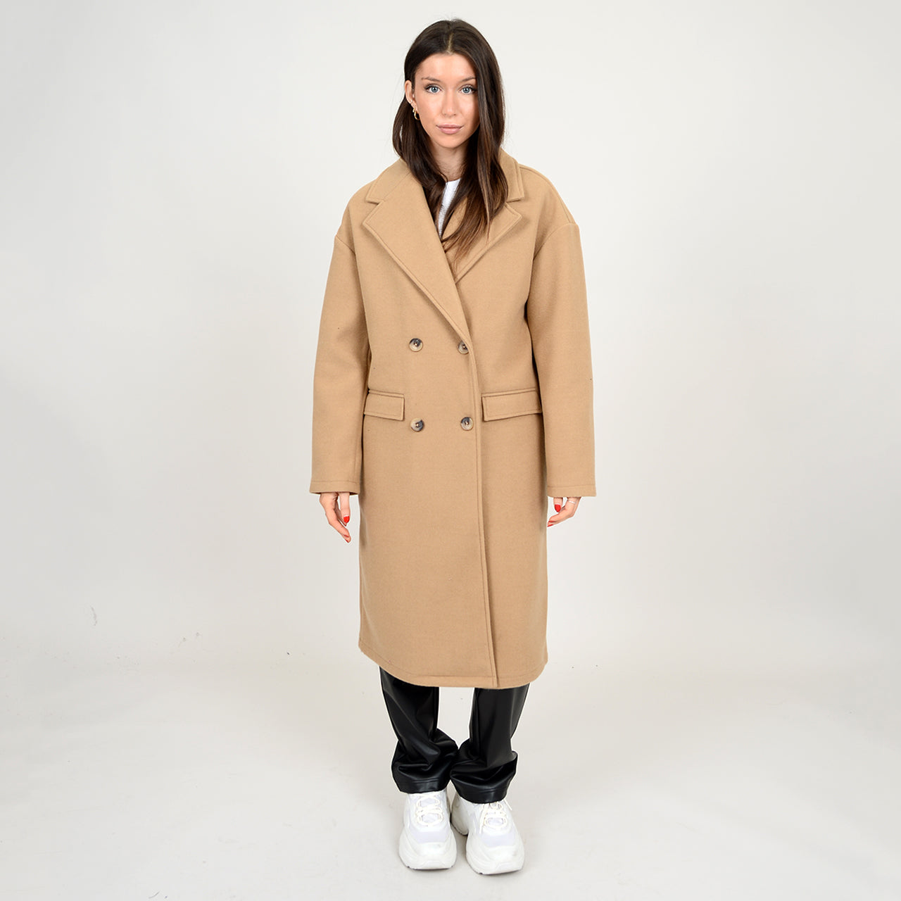 Leona Double Breasted Trench Coat
