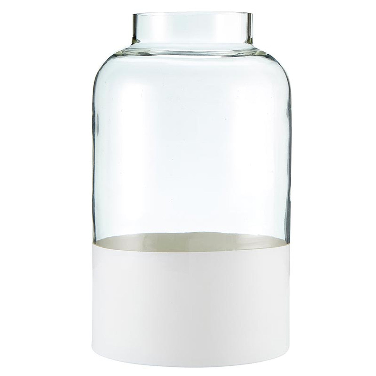 Matte White Bottle Vase