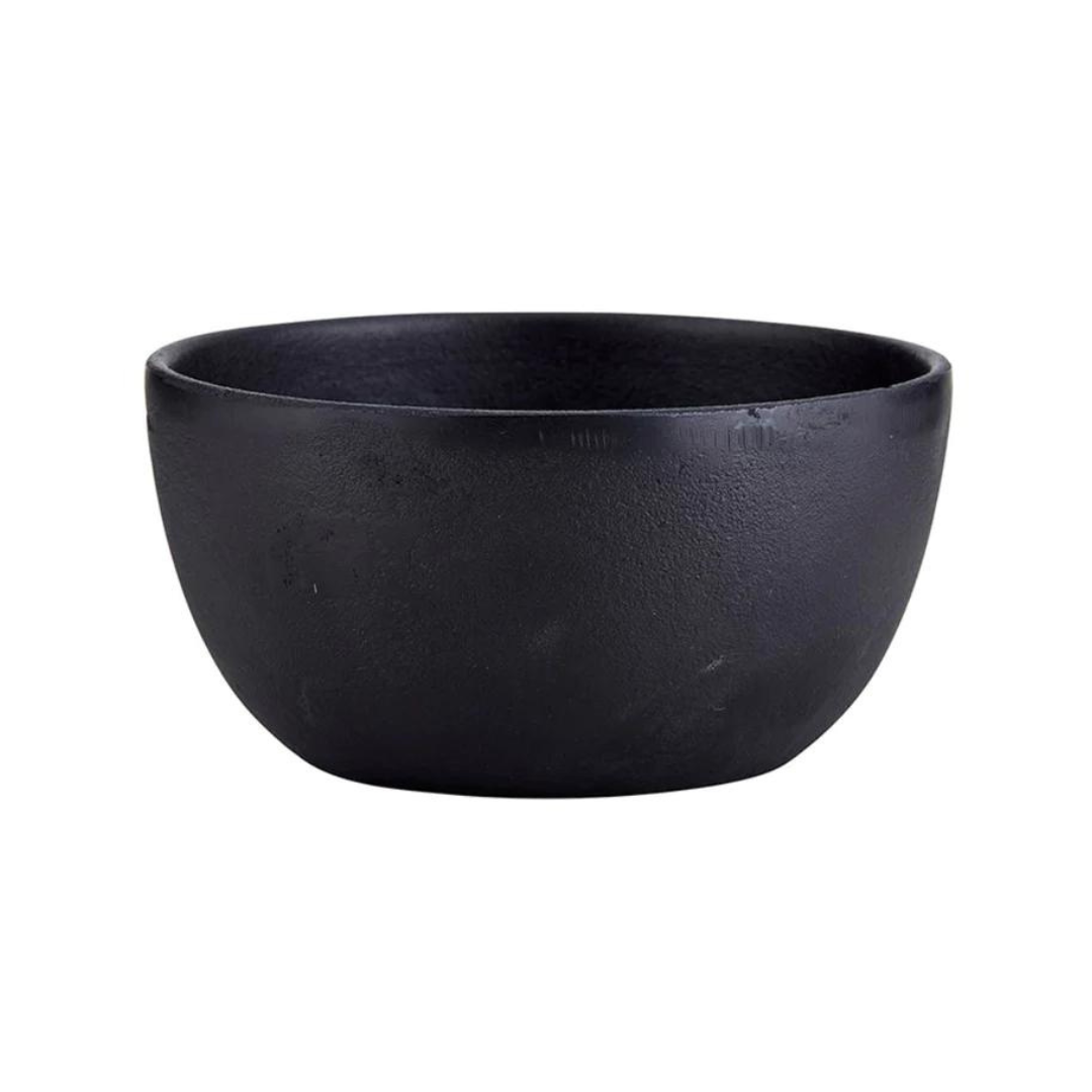 Black Cast Iron Bowl- Large