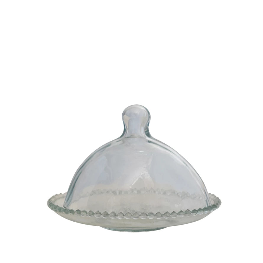 Sundays Company Glass Cloche and Tray