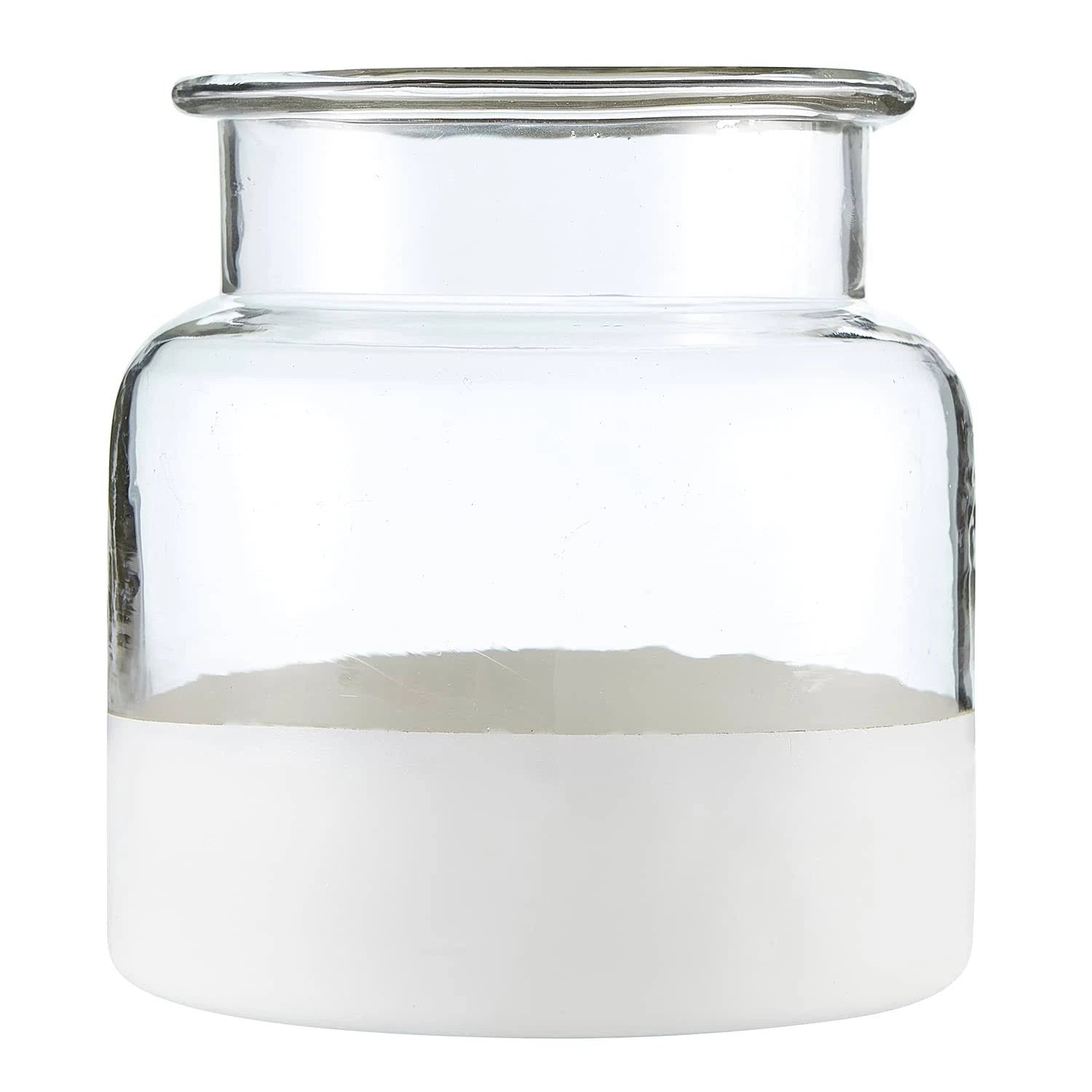 Matte White Jar Vase
