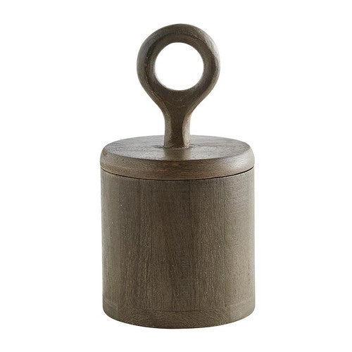 Wood Canister + Lid