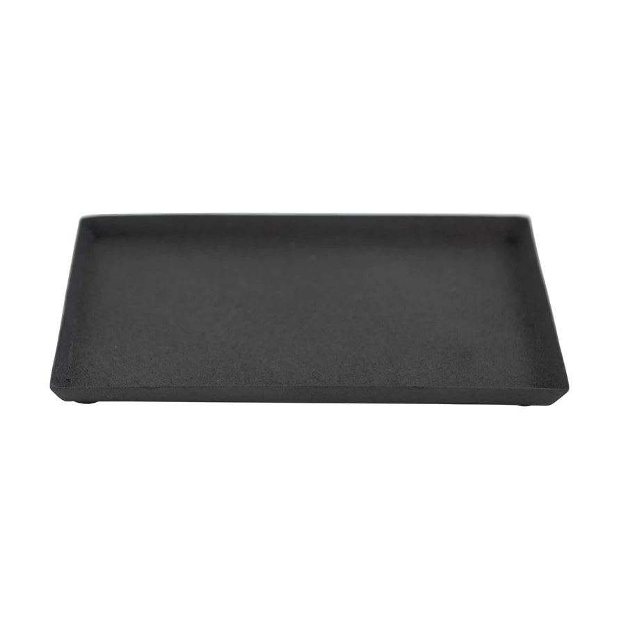 Black Textured Serving Tray