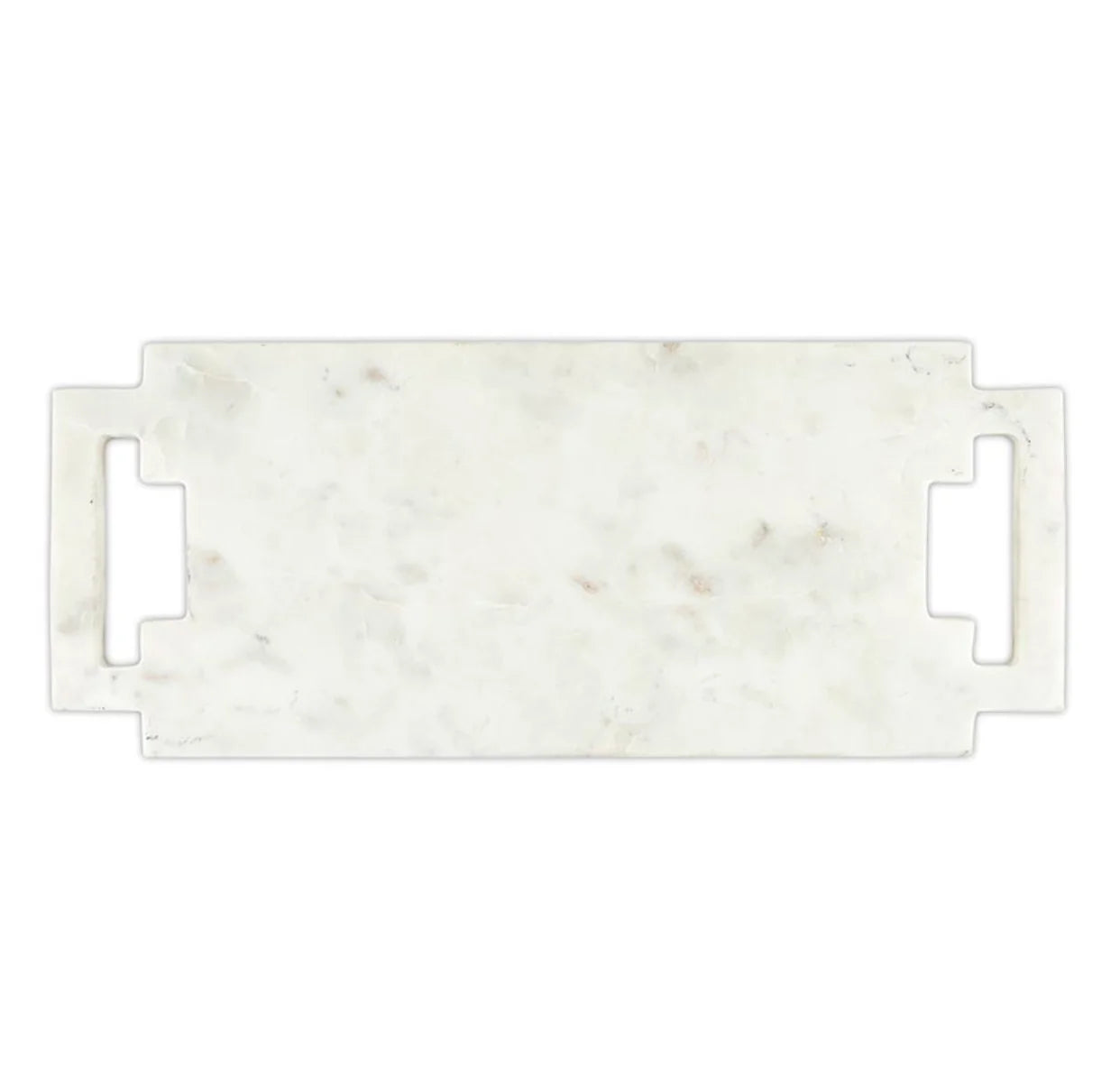 White Marble Double Handled Board