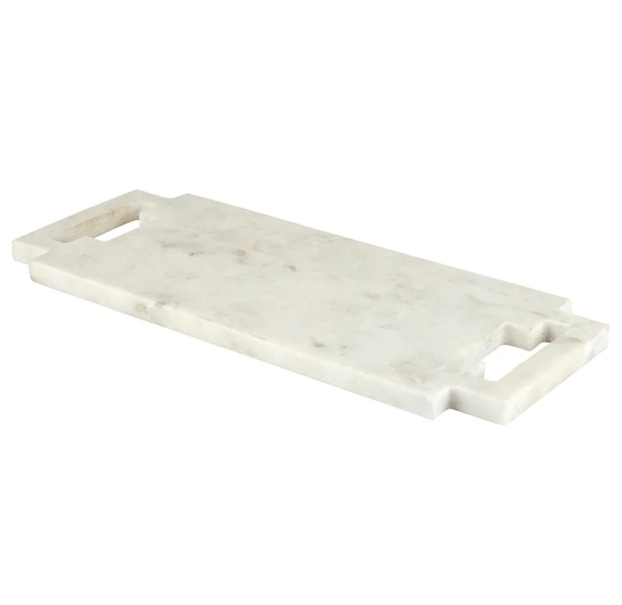 White Marble Double Handled Board
